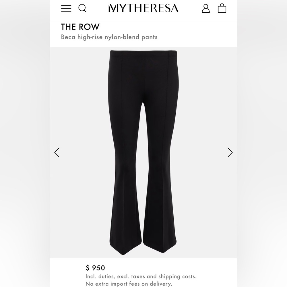 The Row Beca Pants